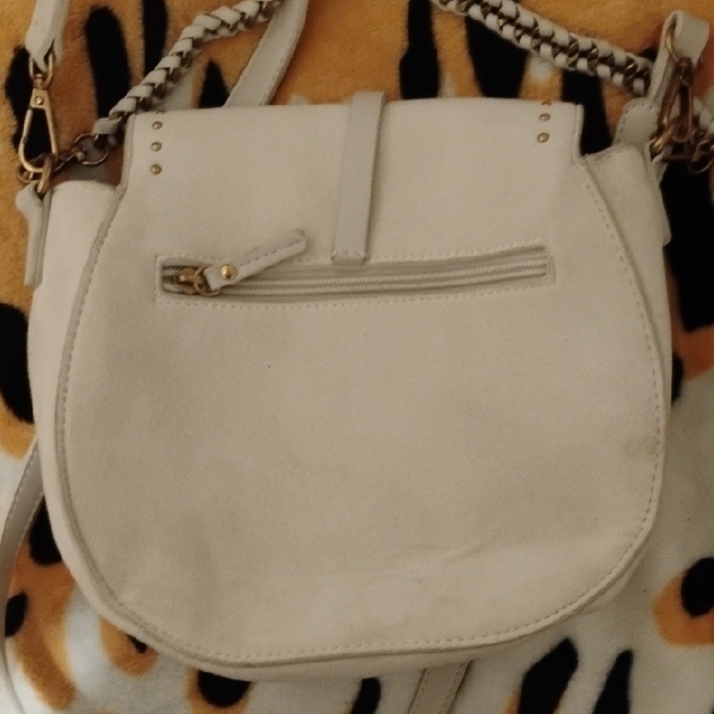 Rachel Zoe Cream Crossbody Bag with Studded Detail - Picture 3 of 4